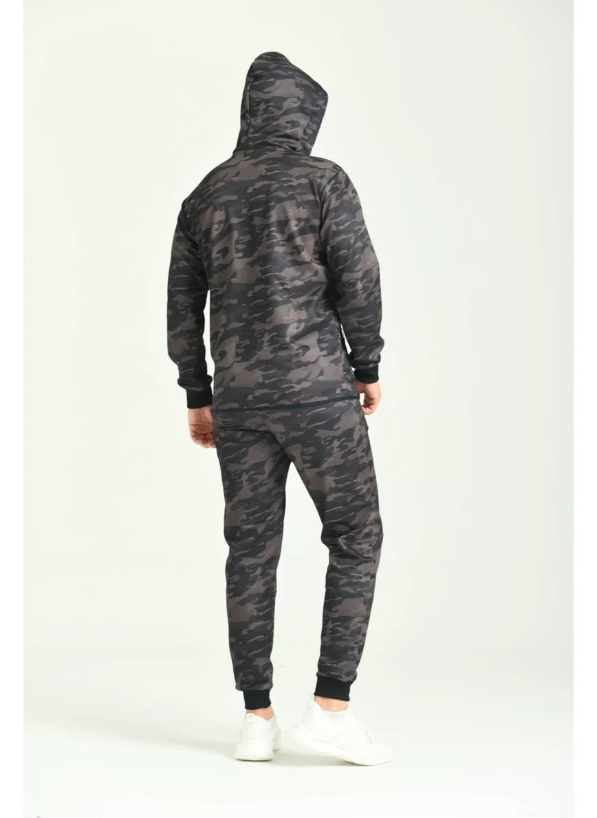 Cramp Spor Camouflage Diving Fabric Tracksuit Set