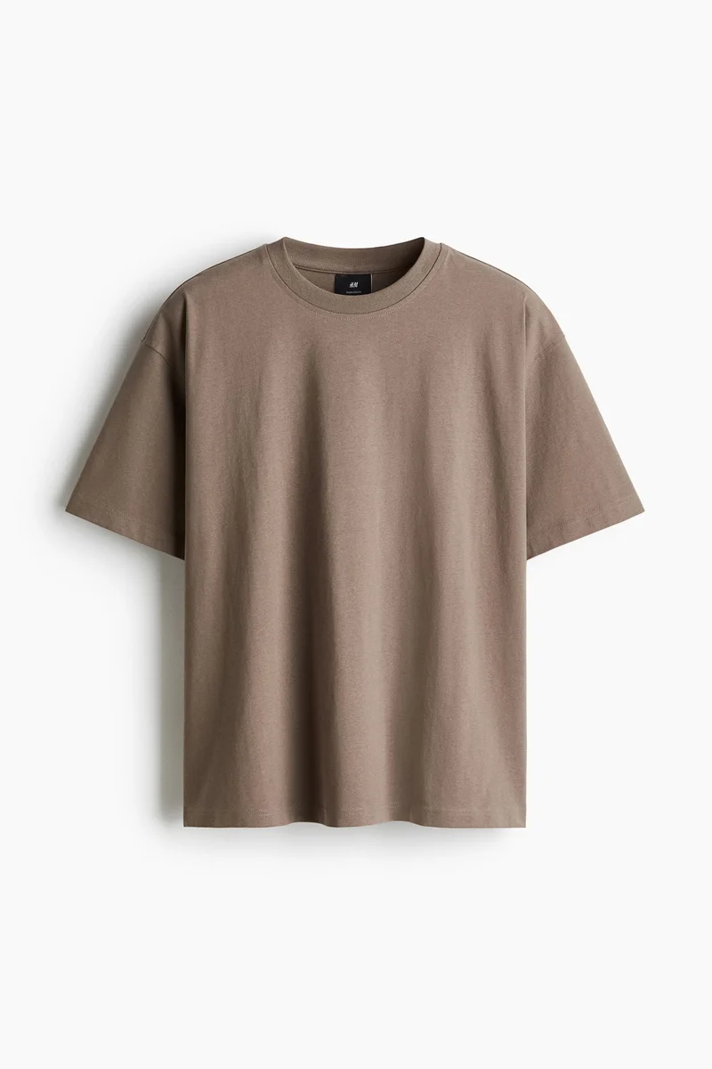 H&M Oversized Fit Cotton T-Shirt