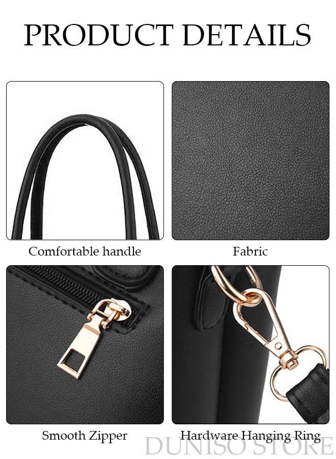 DUNISO Womens Elegant Purses and Handbags Shoulder Bag Ladies Designer Satchel Messenger Tote Bag Crossbody Bag - Image 3