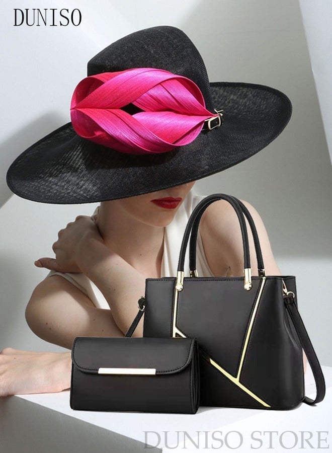 DUNISO Womens Elegant Purses and Handbags Shoulder Bag Ladies Designer Satchel Messenger Tote Bag Crossbody Bag - Image 5