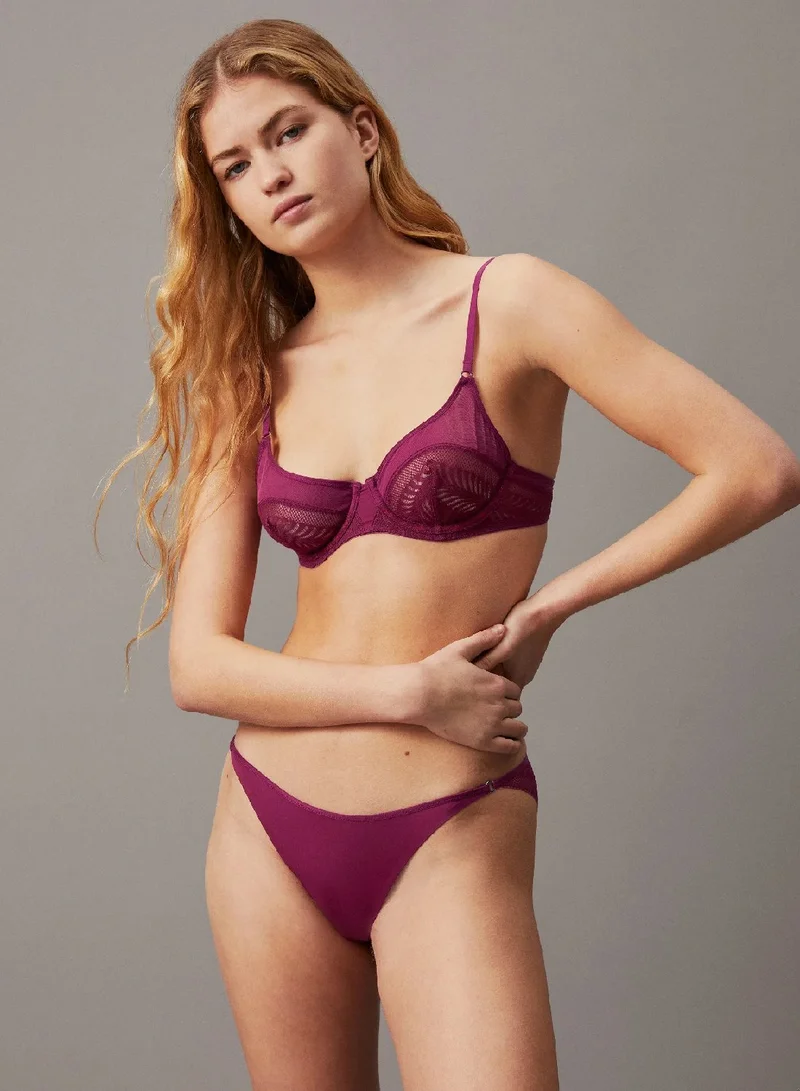 CALVIN KLEIN Bikini Briefs - Minimalist Lace