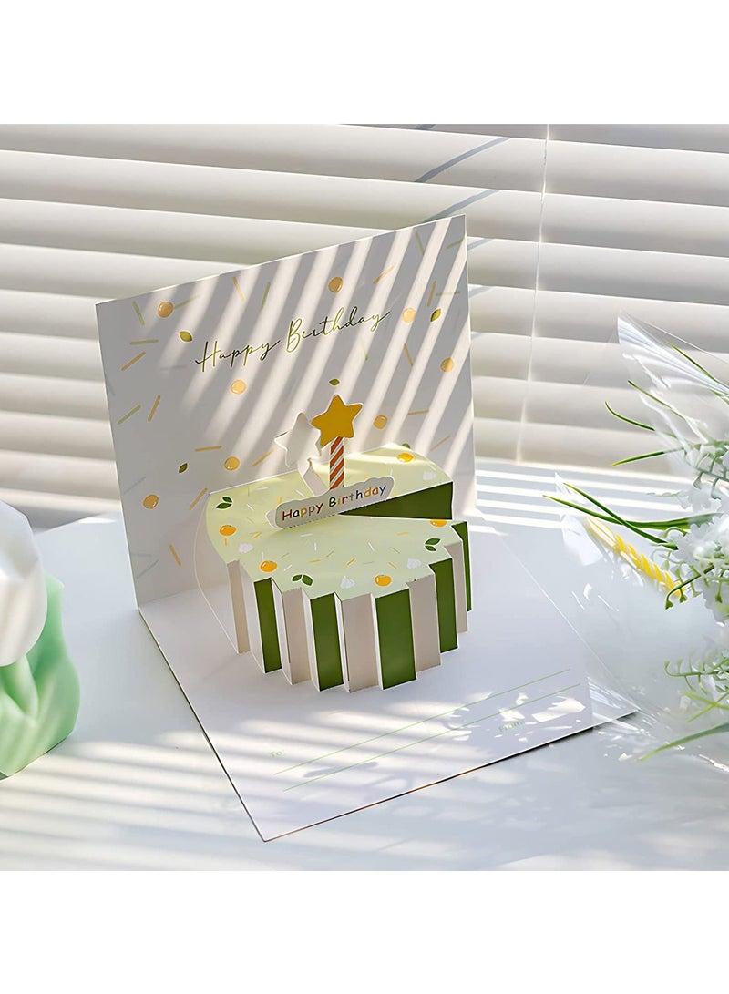 SOLARAE 6 Birthday Cards Pop Up Birthday Cards for Women and Kids, 3D Assorted Birthday Cards with Envelopes for Birthday Anniversary Wedding Mother's Day Boy Girl Friends Gift - Image 5