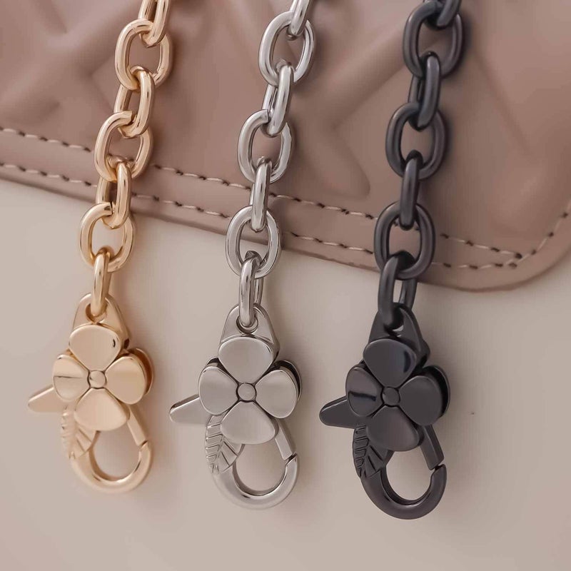 Light Golden Chain Strap Replacement Crossbody Purse Handbag Shoulder Bag DIY 40cm - Image 5