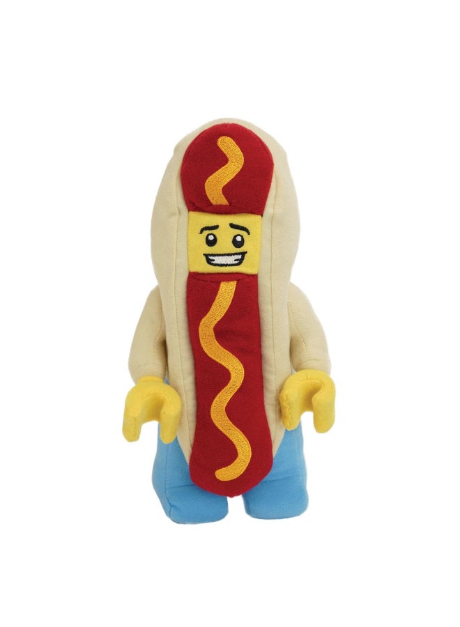 LEGO Minifigures Hot Dog Guy Plush Toy (22 cm, Red/Yellow/Blue) - Image 1