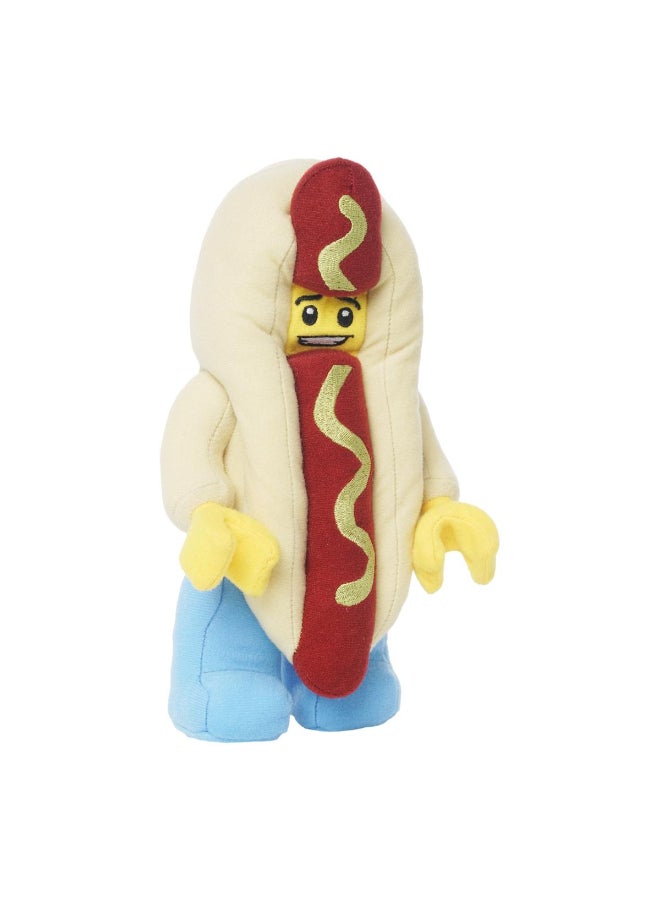 LEGO Minifigures Hot Dog Guy Plush Toy (22 cm, Red/Yellow/Blue) - Image 2