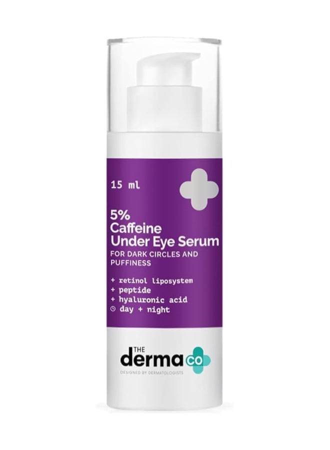 ذا ديرما كو سيروم تحت العين يحتوي على 5% كافيين من شركة ديرما كو للهالات السوداء والانتفاخ - Image 1