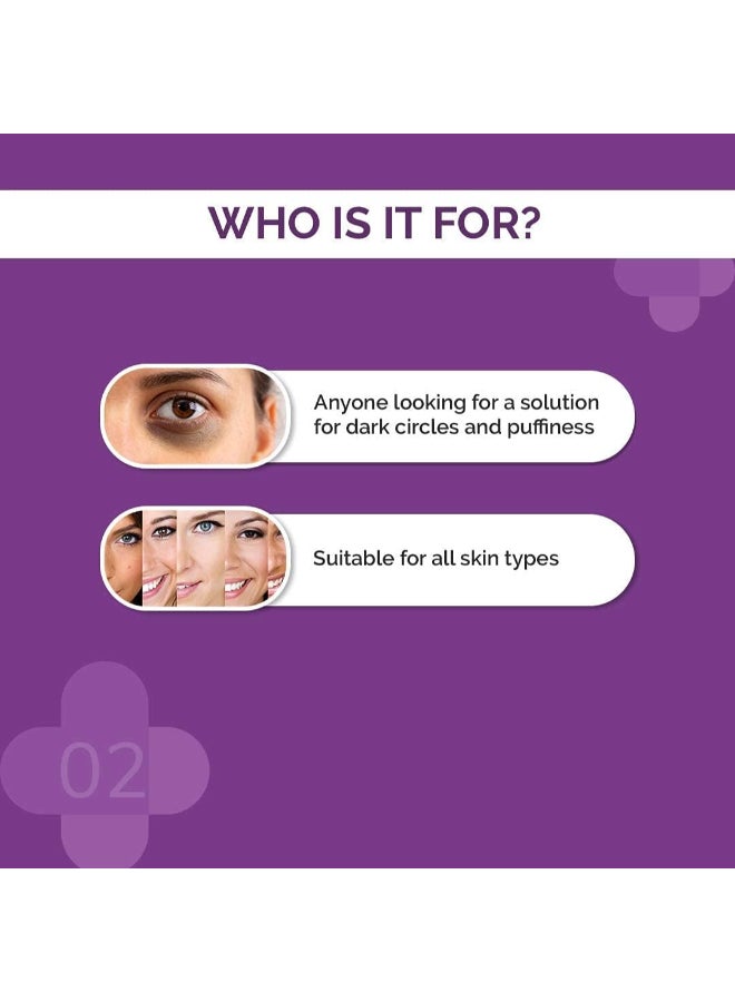 ذا ديرما كو سيروم تحت العين يحتوي على 5% كافيين من شركة ديرما كو للهالات السوداء والانتفاخ - Image 5