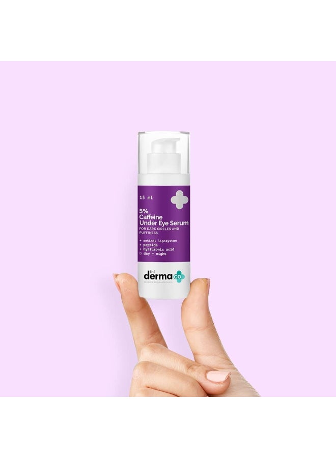 ذا ديرما كو سيروم تحت العين يحتوي على 5% كافيين من شركة ديرما كو للهالات السوداء والانتفاخ - Image 2