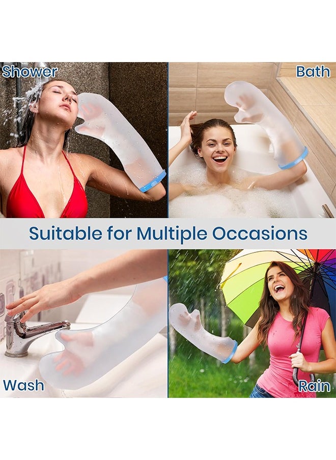 Adult Cast Covers for Shower Arm, Waterproof Extra Large Long Arm Shower Cast Protector, Watertight Protection for Post Surgery, Broken Arm Wounds Reusable Keep Wounds Dry Bath Bandage Broken Hand, Wrist, Finger - pzsku/Z9EE87CD887EC816621F0Z/45/_/1734662628/d12748f9-d58d-446a-bba9-06054899c9e7