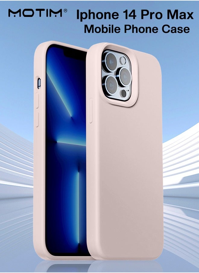 Motim Liquid Silicon Case for iPhone 14/14 Plus Full-Body Protection Soft Gel Rubber Cover Slim Shockproof Anti-Scratch Bumper Phone Case  - Image 2