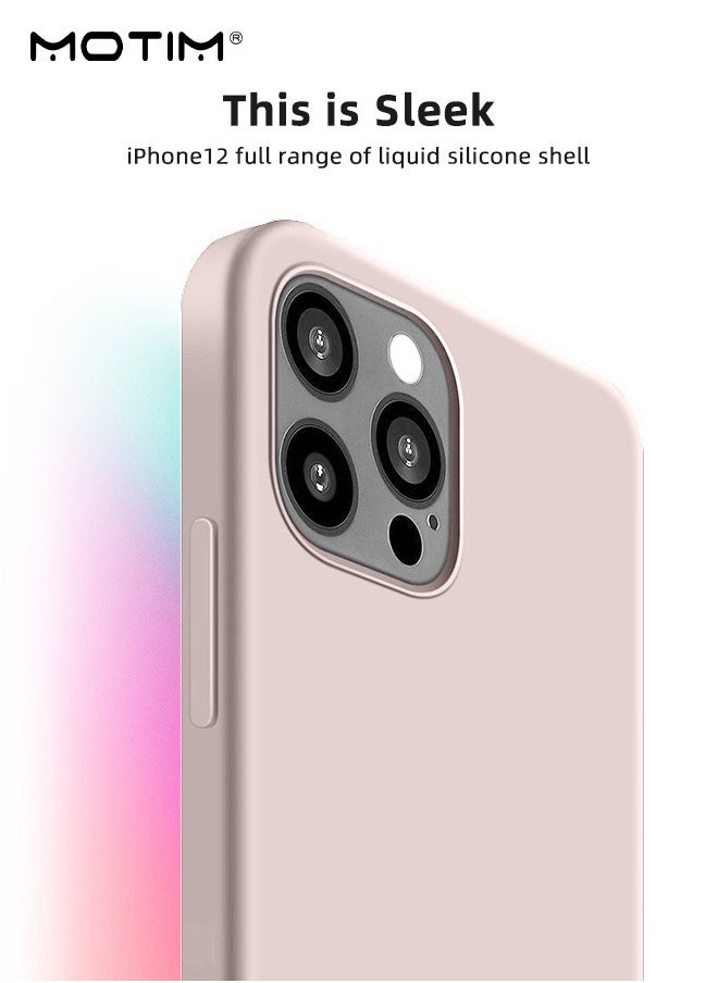 Motim Liquid Silicon Case for iPhone 14/14 Plus Full-Body Protection Soft Gel Rubber Cover Slim Shockproof Anti-Scratch Bumper Phone Case  - Image 5