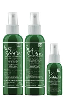 Bug Soother Bug Soother Spray (2, 8 oz) - Natural Insect, Gnat and Mosquito Repellent & Deterrent - Safe Bug Spray for Adults, Kids, Pets, & Environment - Made in USA - Includes 1 oz. Travel Size  - Image 1