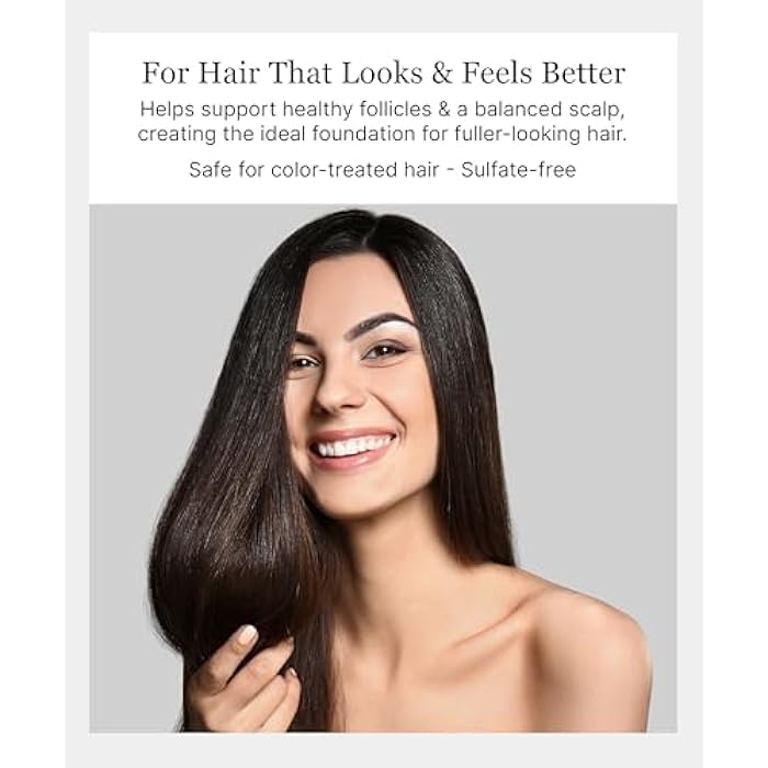 keracell Invigorating Shampoo - Hair Growth Shampoo for Women & Men with Human Stem Cell Extract – Cleanses, Strengthens & Moisturizes to Support a Healthier Scalp & Fuller-Looking Hair - 8 oz - Image 3