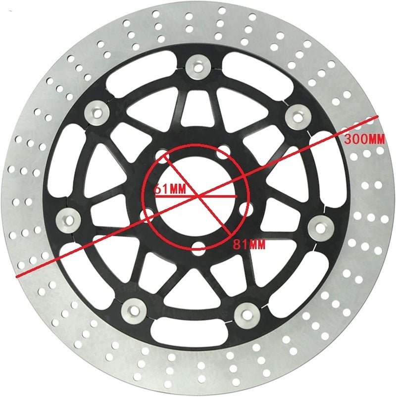 Wivplex Motorcycle Front Brake Disc Rotor - Image 2