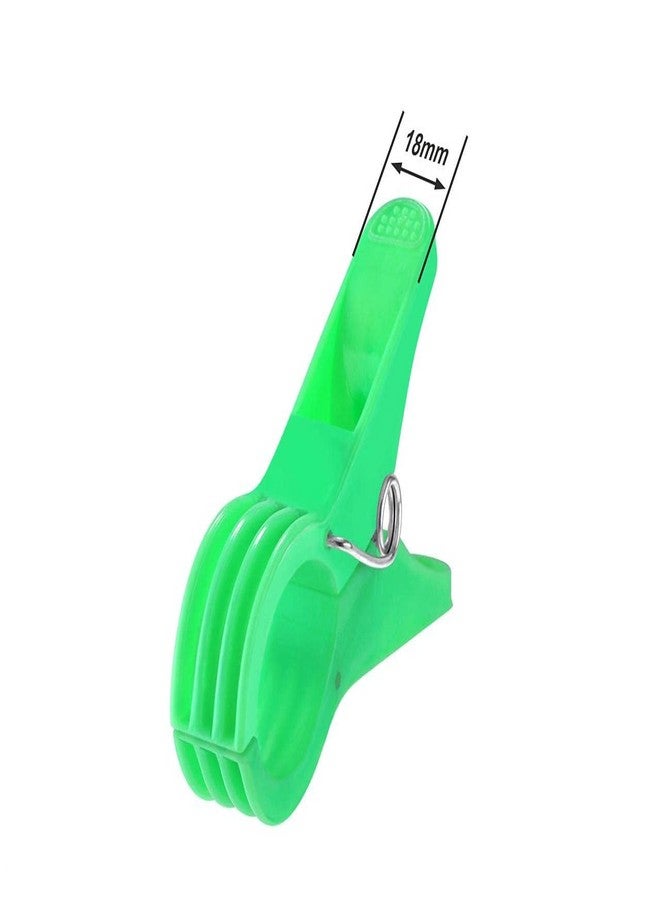 Foliam Heavy Quality Cloth Hanging Cloth Clips for Drying Clothes Heavy Quality Product for Home Use, SS Clip with Plastic Quality (Pack of 24 Clips) - Image 3