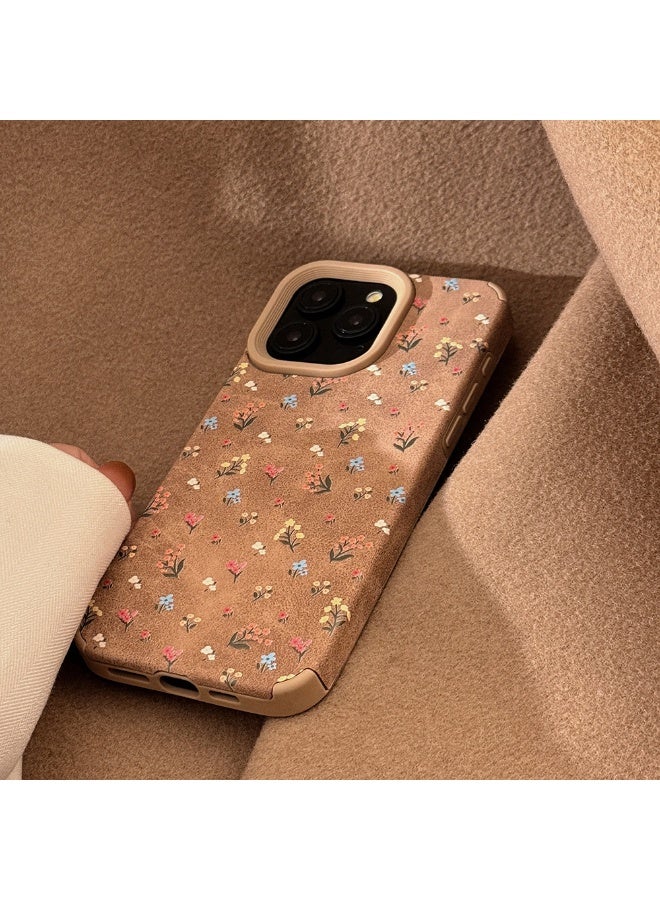 NIBEMINENT Colorful Flowers Fill The Screen Protective TPU Case Cover For iPhone 15 - Image 1