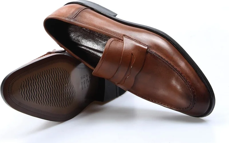 فاست ستيب Genuine Leather Men's Classic Shoes 822Ga79