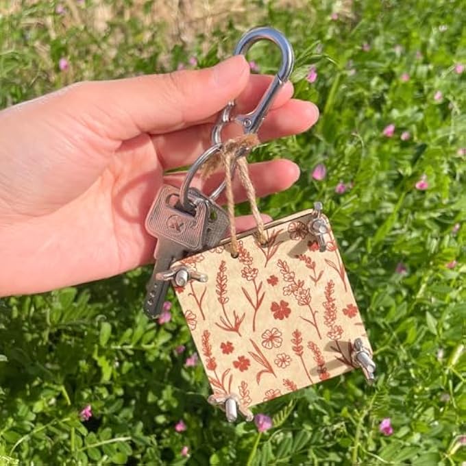 MICRO FLOWER PRESS, SMALL FLOWERS PRESS KIT, POCKET FLOWER PRESSING, MINI PLANT PRESERVATION KIT FOR ARTS AND CRAFTS LOVERS (SILVER) - Image 4