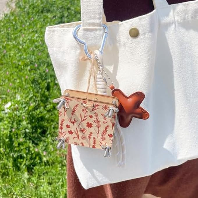 MICRO FLOWER PRESS, SMALL FLOWERS PRESS KIT, POCKET FLOWER PRESSING, MINI PLANT PRESERVATION KIT FOR ARTS AND CRAFTS LOVERS (SILVER) - Image 2