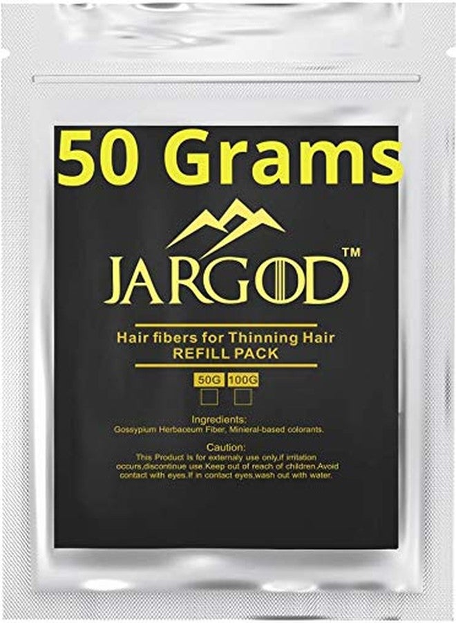 JARGOD Hair Building fibers (Dark Brown) 50 Grams Jargod- Refill Your Existing Fiber Bottle - Hair Loss Concealer For Thinning Hair - Image 4