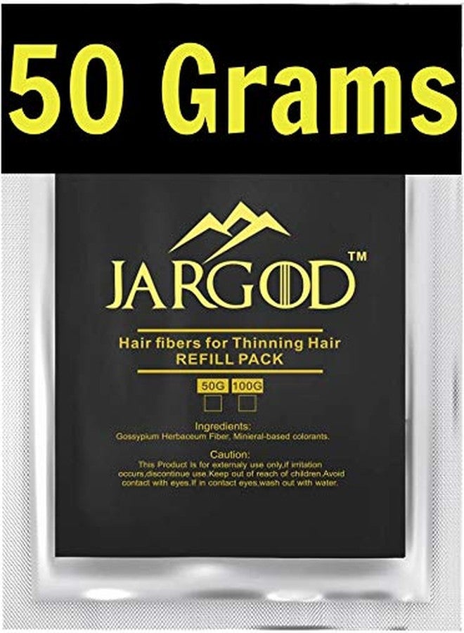 JARGOD Hair Building fibers (Dark Brown) 50 Grams Jargod- Refill Your Existing Fiber Bottle - Hair Loss Concealer For Thinning Hair - Image 3