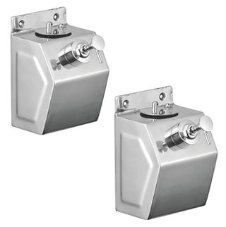 Kamal Matrix Stainless Steel Soap Dispenser | Wall Mounted with Manual Thumb Press | for Bathroom, Kitchen, Hotel, Office (Pack of 2) - pzsku/Z9EE93D6122FB8ACE7CB2Z/45/1744112057/90c3bae8-d883-40b3-8205-b583cc5da118
