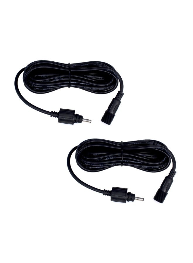 Lewisia  Solar Extension Cable 10 Feet Extender Wires Cords Waterproof Ip65 One Pair Total 20 Feet For Solar Water Pump Air Pump Aerator Oxygenator Solar Spotlights 22Awg  - Image 1