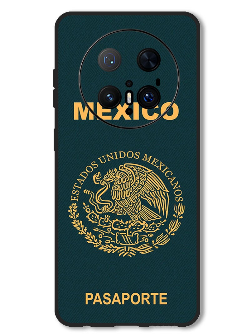 Theodor Case Compatible with Huawei Mate 70 Pro/ 70 Pro + Protection Shockproof Bumper Cover Mexico Passport - Image 1