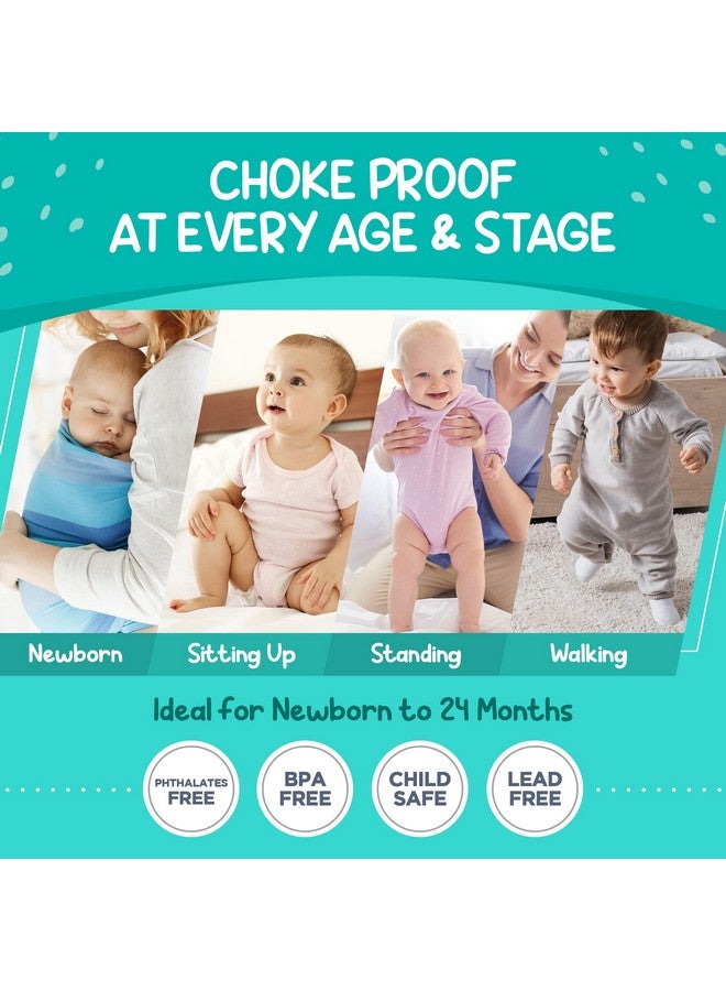 baby elefun Teething Toy Ring Effective & Easy To Hold Bpa Free Silicone Elephant Teethers With Gift Package Teether Rings Toys Best For Babies 06 612 Months Infant Boys & Girls Baby Shower  - Image 5
