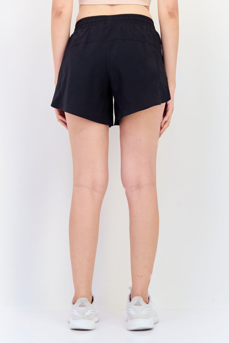 Reebok Women Sportswear Fit Running Shorts, Black  - Image 3