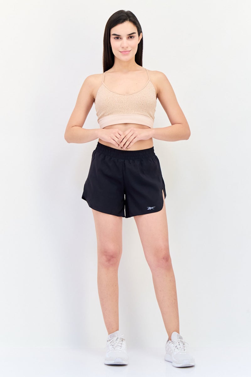 Reebok Women Sportswear Fit Running Shorts, Black  - Image 4