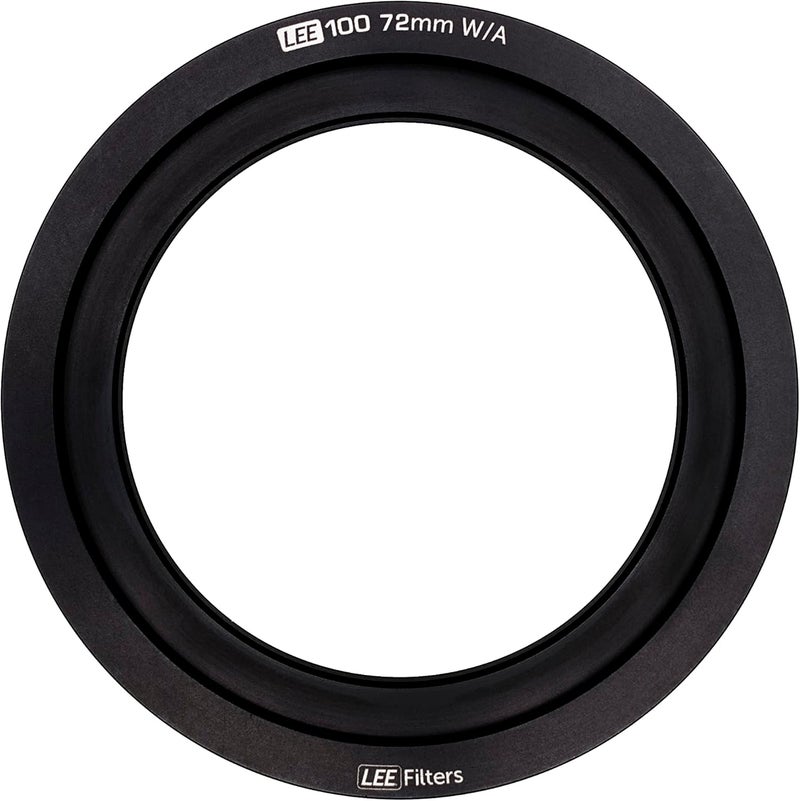 LEE Filters LEE100 FHWAAR72C Wide-Angle Adapter Ring 72mm Diameter Black Camera Accessory - Image 1