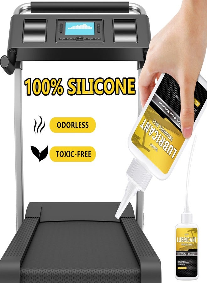 Vividye 100% Pure Silicone Treadmill Lube - 7oz/200ml Treadmill Lubricant for Belt - Premium Silicone Oil with Application Tubes - Suitable for Most Treadmill Lubrication - Non-Toxic and Odorless - Image 3