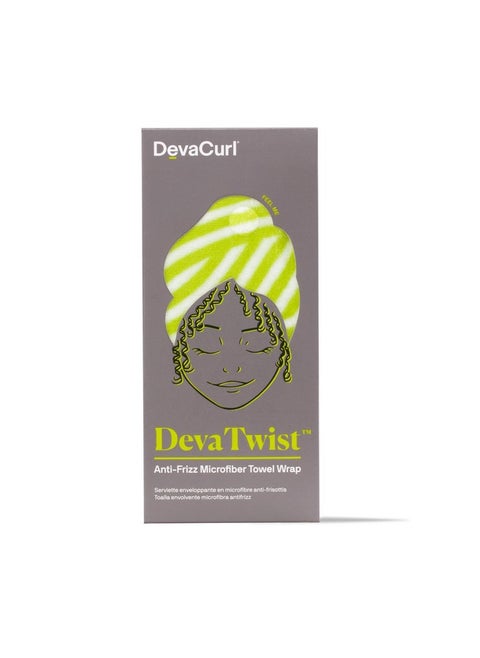 DevaCurl DevaTwist Anti-Frizz Microfiber Towel Wrap, Hands Free Design