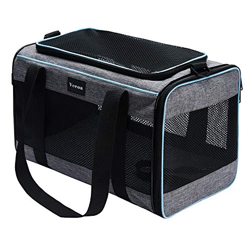 Vceoa Airline Approved Soft-Sided Pet Travel Carrier for Dogs and Cats - Image 3