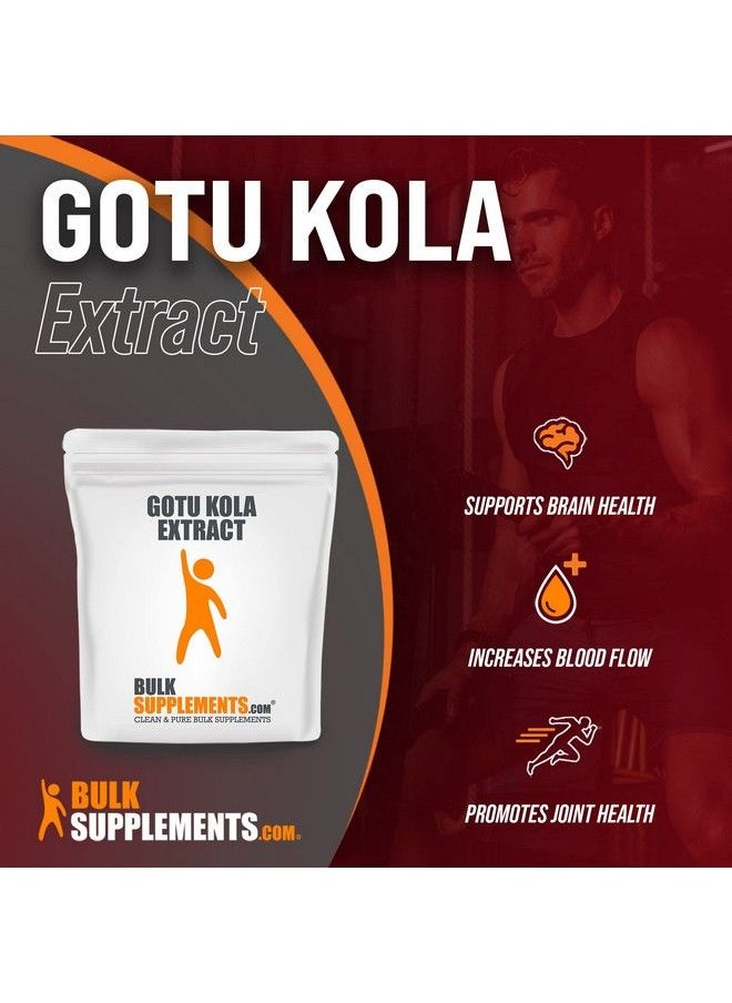 BULKSUPPLEMENTS.COM - Gotu Kola Extract Powder Herbal Supplement From Gotu Kola Herb 60Mg Of Centella Asiatica Extract Per Serving Gluten Free Gotu Kola Powder (100 Grams 3.5 Oz) - Image 1