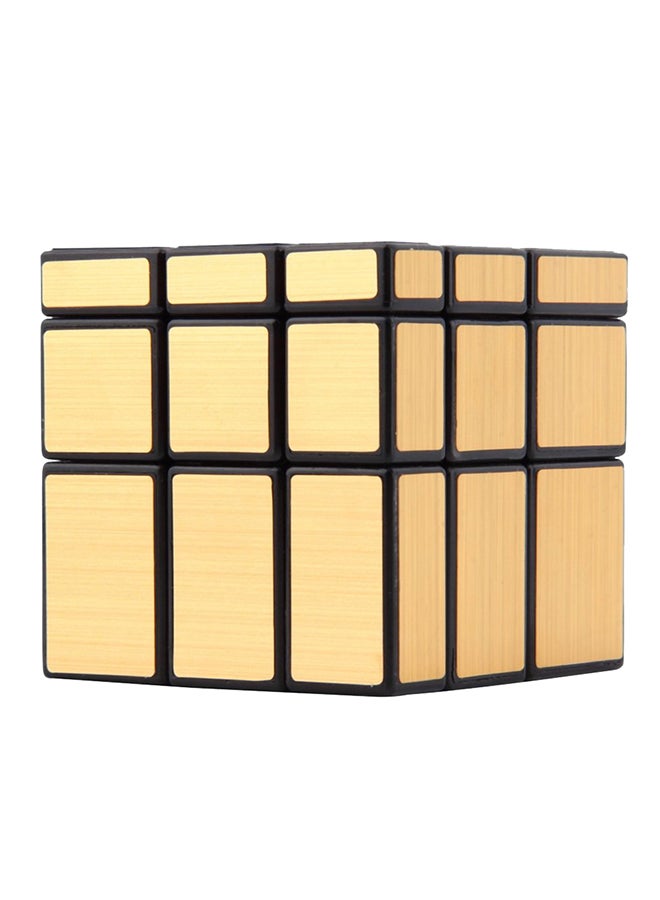 لعبة أطفال لتحفيز الذكاء مكعب الأحجية  السحري قياس 3 x 3 x 3  مسَطر بخطوط والمغلف بالمرايا - Image 1