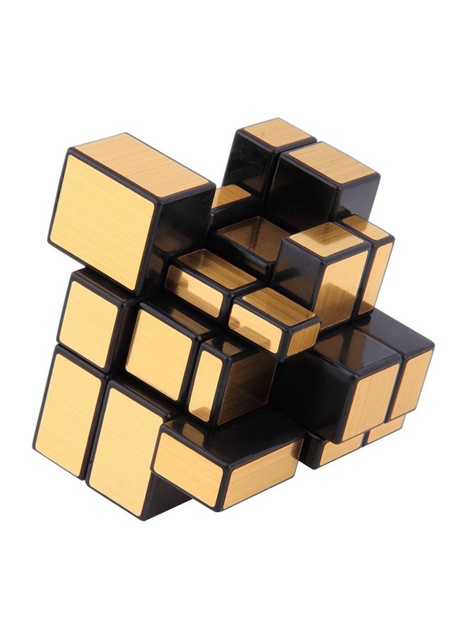 لعبة أطفال لتحفيز الذكاء مكعب الأحجية  السحري قياس 3 x 3 x 3  مسَطر بخطوط والمغلف بالمرايا - Image 2