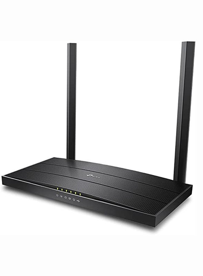 تي بي لينك جهاز توجيه مودم آرتشر جيجا بت VDSL/ADSL لاسلكي VR400-AC1200 أسود - Image 2