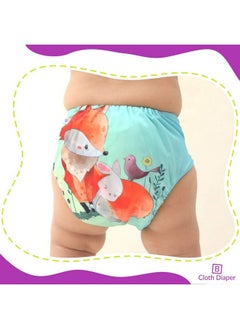 BEMBIKA Polyester Cloth Diaper For Babies (4 Diapers Combo)0 2 Years  - Image 3