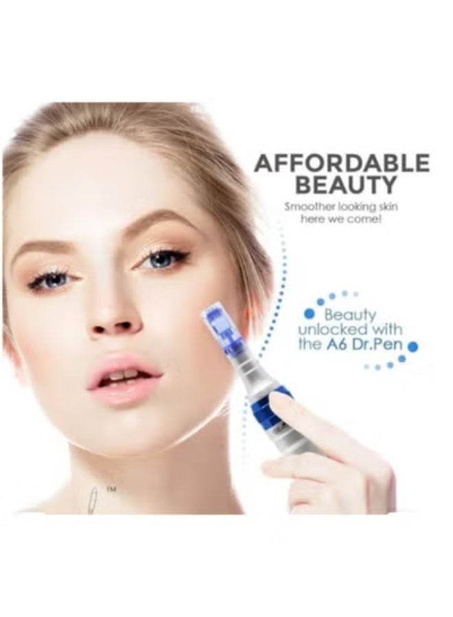 Wireless Electric Microneedling Pen Kit – Professional Skincare Device with 8 Cartridges (12 Pin & 36 Pin) for Facial Care & Skin Rejuvenation - Image 2