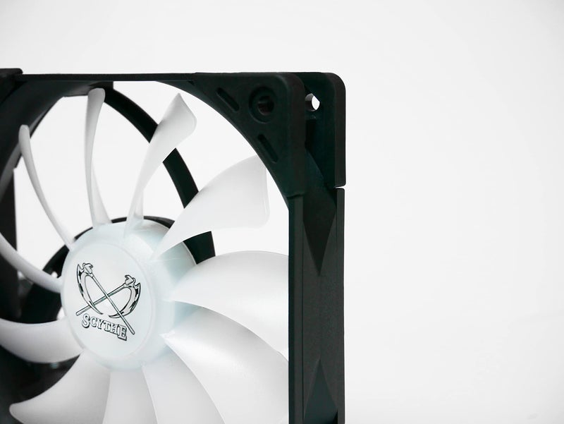 SCYTHE Kaze Flex 120 High Air Flow PC Case Fan, Fluid Dynamic Bearing,120mm x 25mm (ARGB Edition, PWN 4-pin, 1800RPM) - Image 3