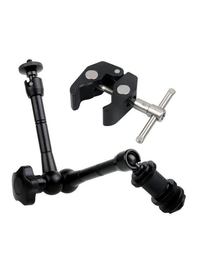 11 Inch Magic Hand Magic Arm Kit 11 Inch Strange Hand Universal Bracket 7 Inch Magic Arm + Large Crab Clamp-Color:Large Crab Clamp +11 Inch