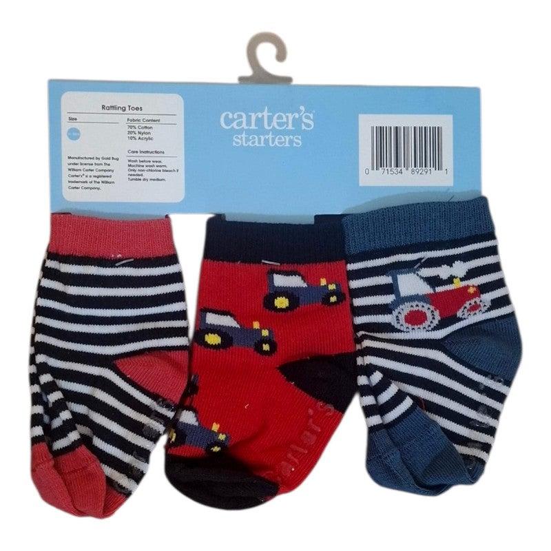 Non-slip children's socks for boys and girls, a set of socks for children aged 3 to 12 months (set of 3 pairs), available in white, gray, red, pink, black, and olive green. m1007