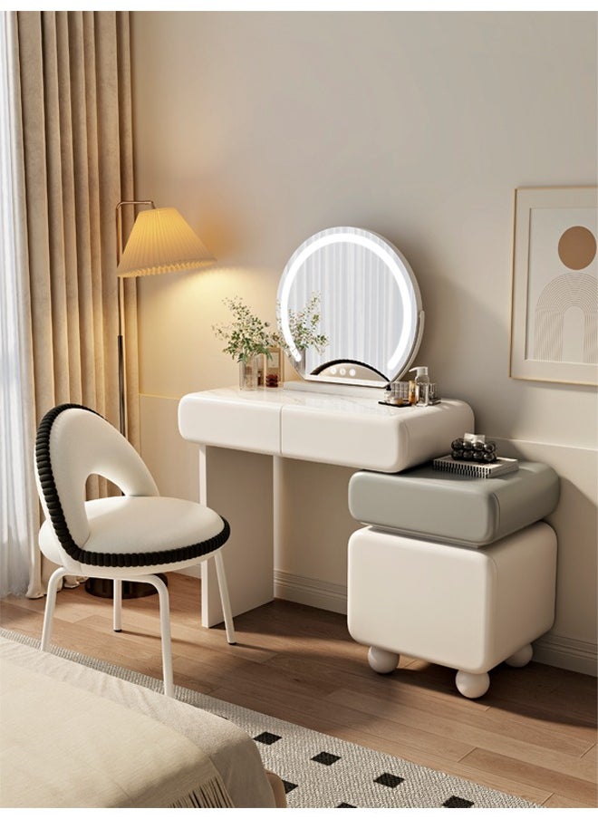 keke Elegant and Efficient Smart Dressing Table for Contemporary Living Spaces with LED Mirror  - Image 1