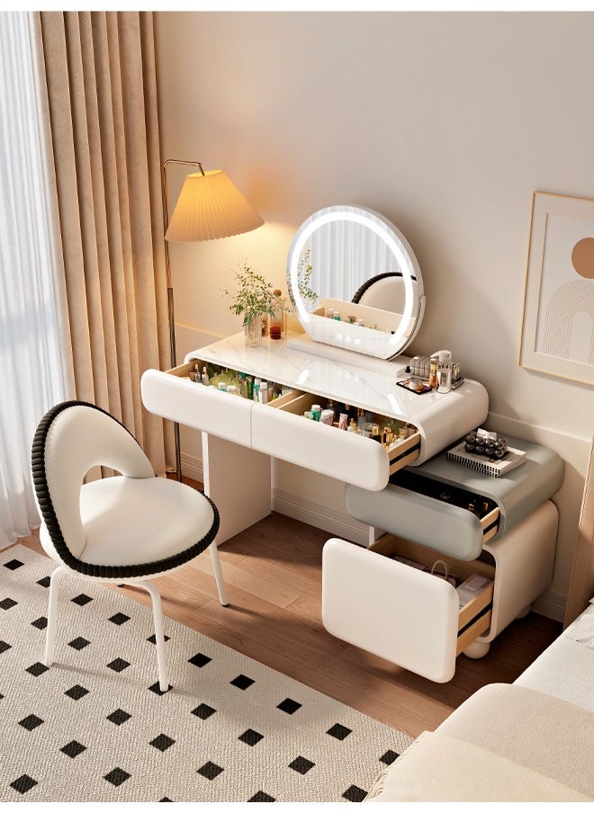 keke Elegant and Efficient Smart Dressing Table for Contemporary Living Spaces with LED Mirror  - Image 2
