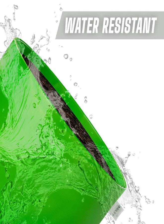 Oriley Grow Bag Heavy Duty HDPE Plants Flower Growing Bags Floor Standing Mount Type for Home Garden Balcony Terrace Kitchen Nursery (Green, Round Without Handle, 250 GSM 8 x 8 inch Pack of 5) - Image 5