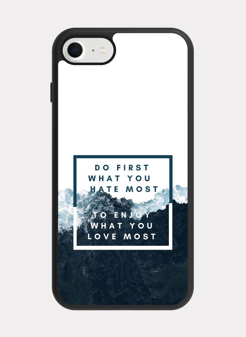 بكسلات كفر ايفون 7 اقتباس انجليزي افعل ما تكرهه أولاً - Image 1