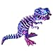 FunisFun 3D Printed Dragon with Articulated Bones for Adult 3D Printed Dinosaur Fidget Toys Decor for Stress Relief BluePurple 1P - Image 2