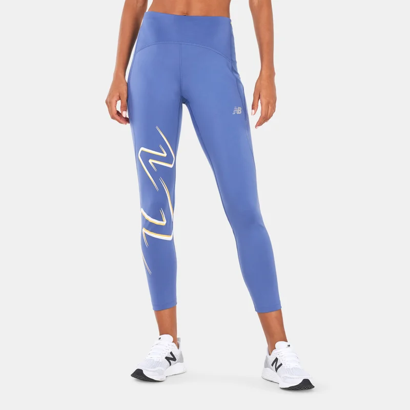 New Balance Women's Graphic Impact Run Leggings
